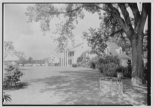 Dean Mathey, residence, Prettybrook Farm, Princeton, New Jersey. LOC gsc.5a01654